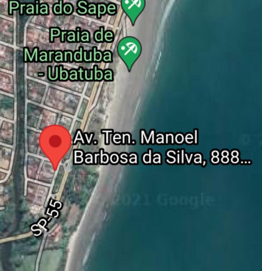 Ubatuba Frente O Mar Apartment Ngoại thất bức ảnh